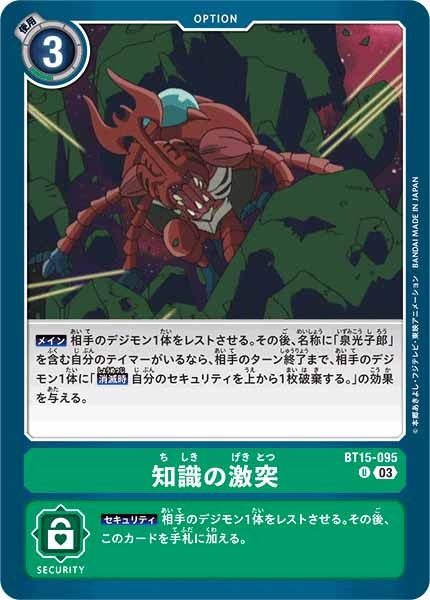 知識の激突の画像