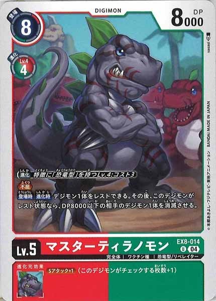 マスターティラノモンの画像