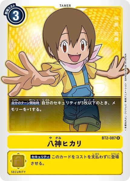 八神ヒカリのカード画像