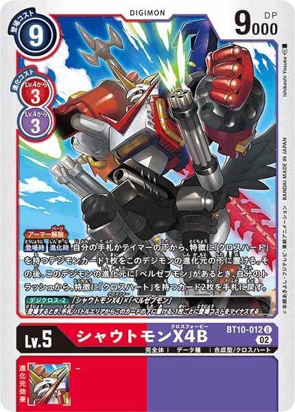 シャウトモンX4Bの画像