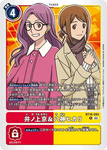 井ノ上京&八神ヒカリの画像