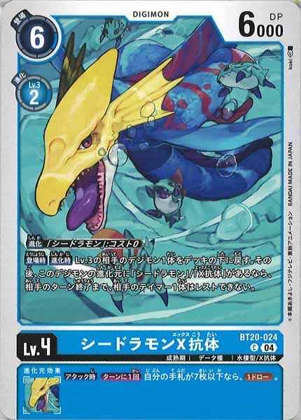 シードラモンX抗体の画像