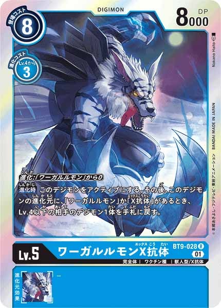 ワーガルルモンX抗体の画像