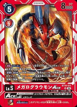 メガログラウモンACEの画像