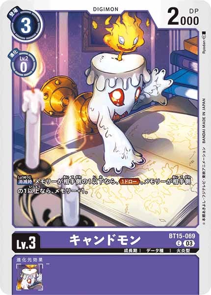 キャンドモンの画像