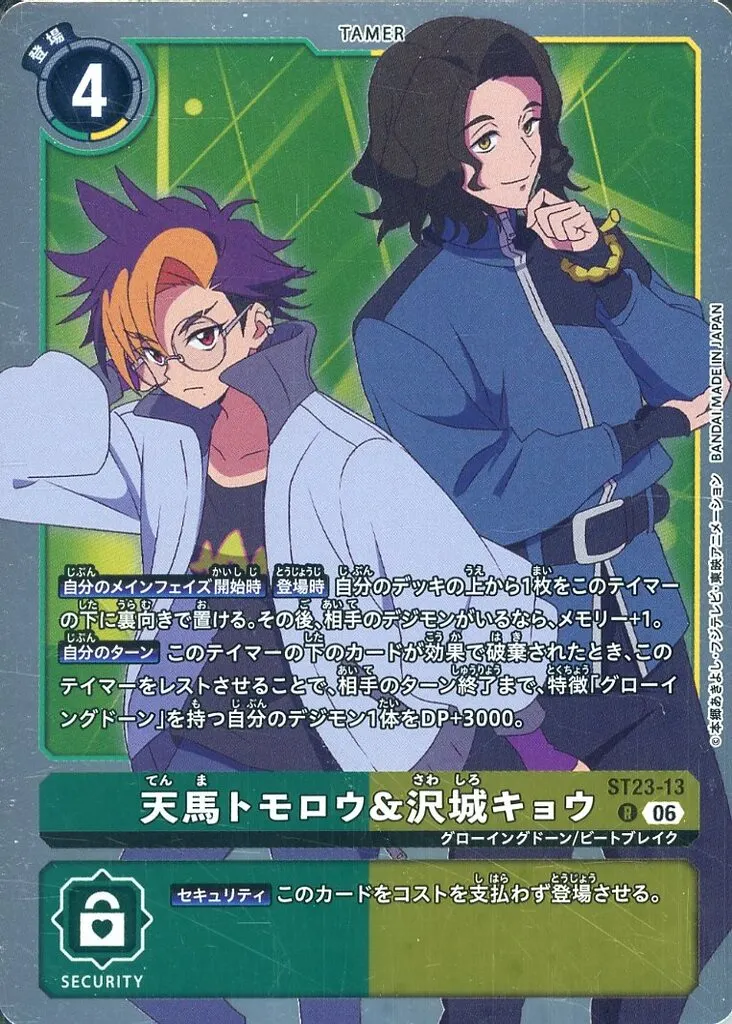 天馬トモロウ&沢城キョウの画像
